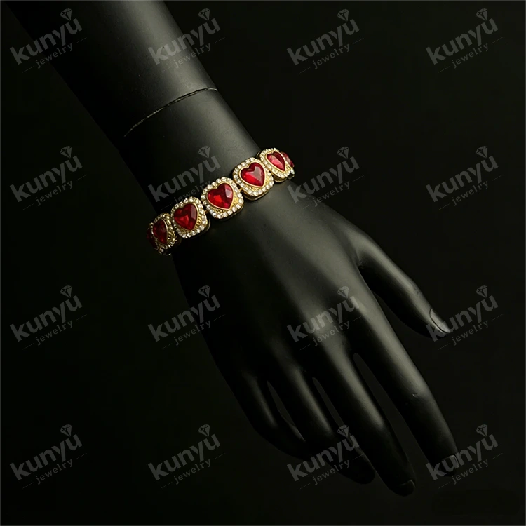 สายรัดข้อมือ Bling CZ สายรัดข้อมือ Bling CZ