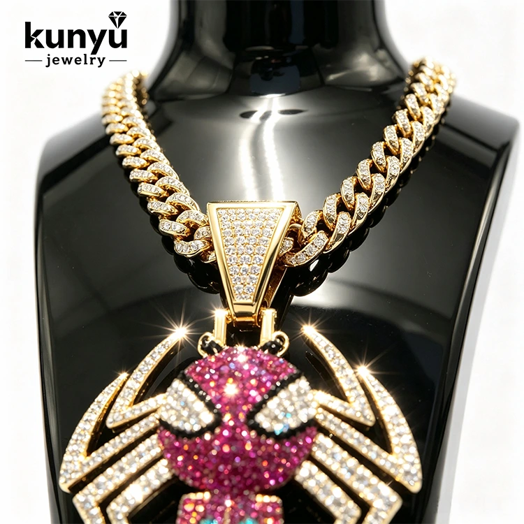 Bling จี้ฮิปฮอปสร้อยคอ