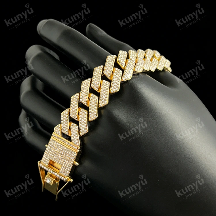 สร้อยข้อมือโซ่ฮิปฮอป สร้อยข้อมือโซ่ฮิปฮอป